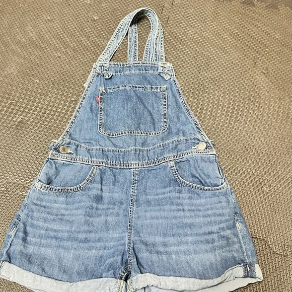 Levi’s Youth Denim Shortalls - Picture 6 of 6